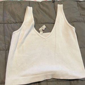 White tank top
